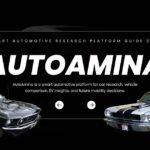 AutoAmina automotive platform for smart car research and comparison