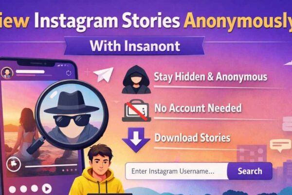View Instagram stories anonymously using Insanont, without revealing your identity or logging in.